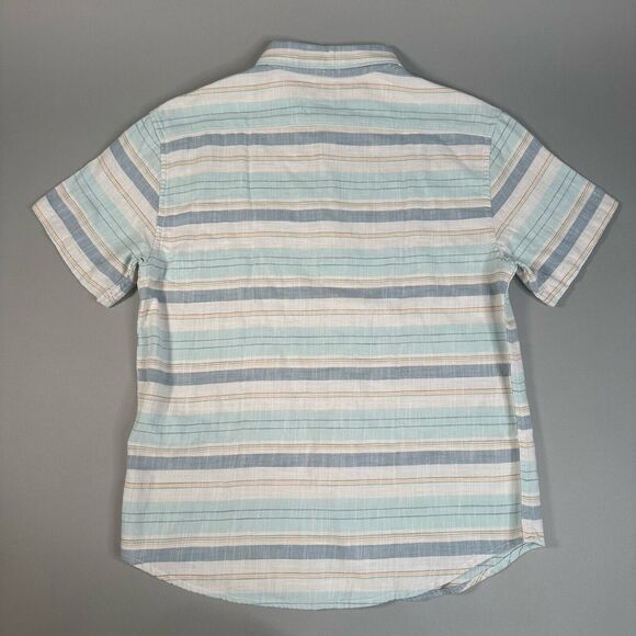 Billabong Button Up Mens Blue & White Plaid Shirt in Small - Picture 9 of 12